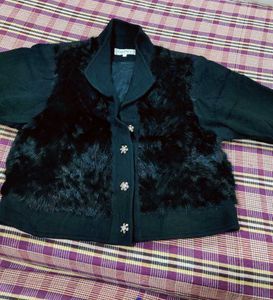 Fur Accent Jacket