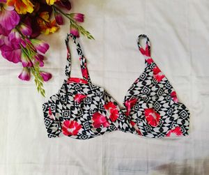 Floral Bikini Bra