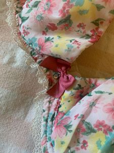 Y2k Floral Print Bra