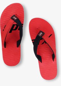 Red & Black Casual Flip Flops (Sparx | UK10)