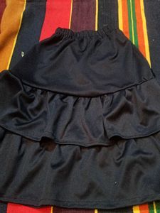 Tiered Mini Skirt