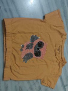Cute Owl Reversible Tee