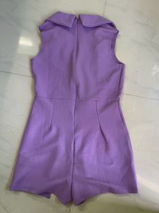 Chic Lavender Skort Dress