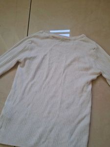 Ribbed Long Sleeve Top