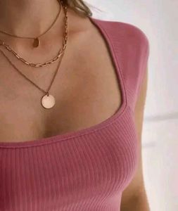 Dusty Pink Crop Top (S)