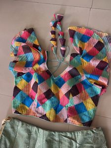 Sequence beautiful lehanga with blous