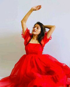 Red Cloud dress