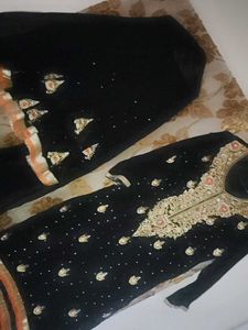 Garara With Long Kameez Dupatta