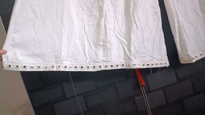 Off-white Plazzo Free Size New