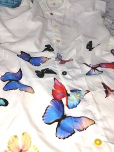 Butterfly Print Shirt