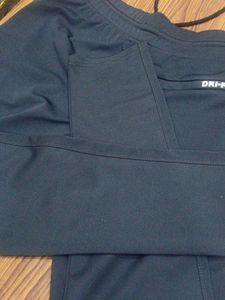 Navy Blue Track Pants