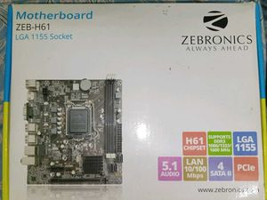 Zeb-H61 Motherboard Light Used Working