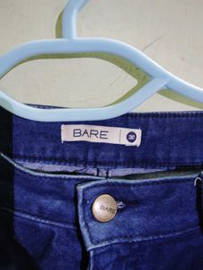 TRAF Denim High-Waisted Jeans