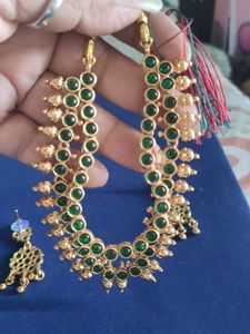 Green Stone New Necklace