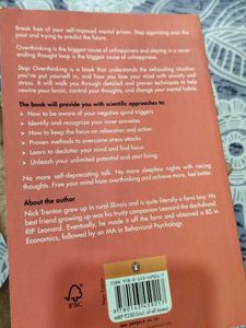 Stop Overthinking Book