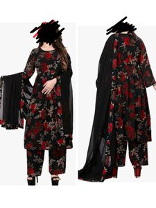 Georgette Fabric Kurta Set for Women