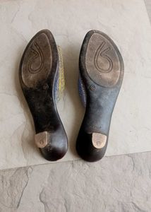 Silver Sparkle Heels