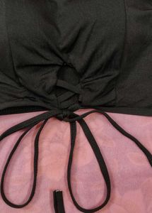 Black Halter Top