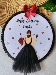 Birthday Embroidery Hoop