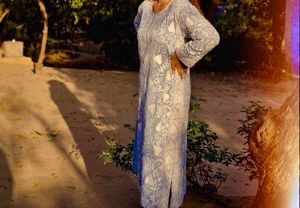 Embroidered Kurti Set
