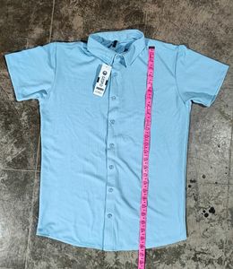 Light Blue Button-Down Shirt