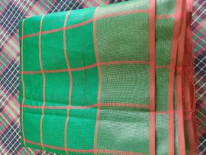 Checkered Design New Saree
