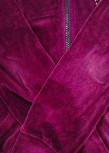 Purple Velvet Jacket