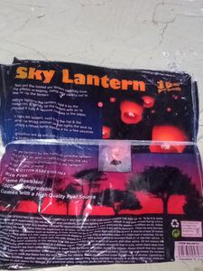 Sky Lantern Pack Of 4