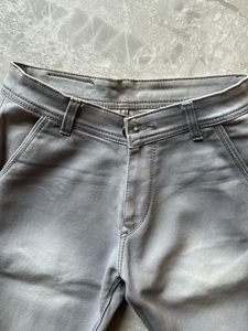 Grey Denim Pants