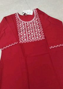 Red Colour Kurti XXL