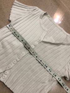 White Korean Top