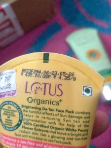 Combo Of 3 LOTUS ORGANIC