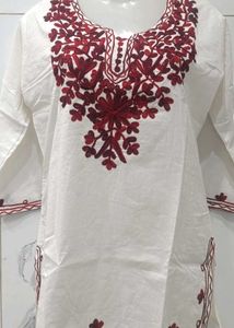 Elegant Embroidered Kurti