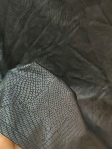 Shein Faux Leather Midi Skirt