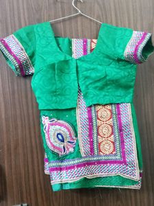 Heavy Border Saree