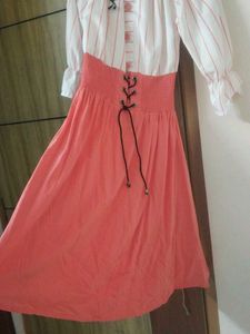 Cute Striped Skater Dress