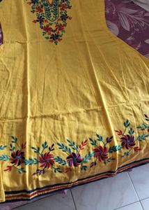 Embroidery Anarkali