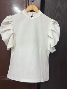 Shein  Puff Sleeve Top