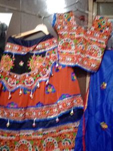 9 To 11 Years Girls Garba Choli
