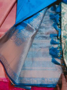 Kanjivaram Soft Silk Saries In Combo