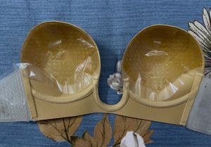 Stick on Silicon Strapless Nude Bra