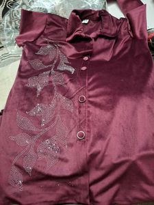 New Stylish Velvet Co ord set