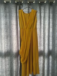 Green &amp; Yellow Kurta Set