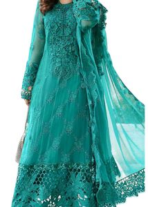 Heavy Work Unstitched Dress Material (Pakistani)