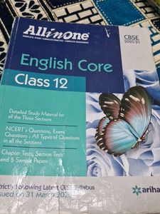 Class 12th English All In One
