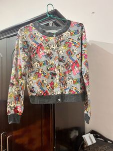 Semi Woollen Crop Top