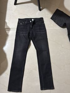 tommy hilfiger original black washed jeans