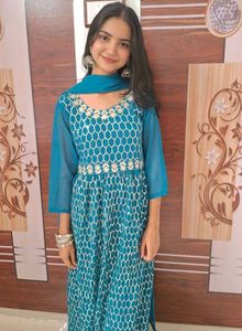 Sea green sharara suit se🌻