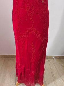Red Halter Maxi Dress