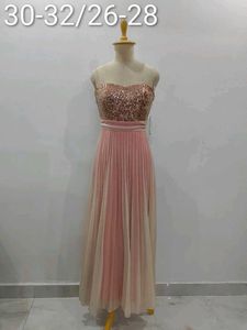 Sequin Bodice Gown